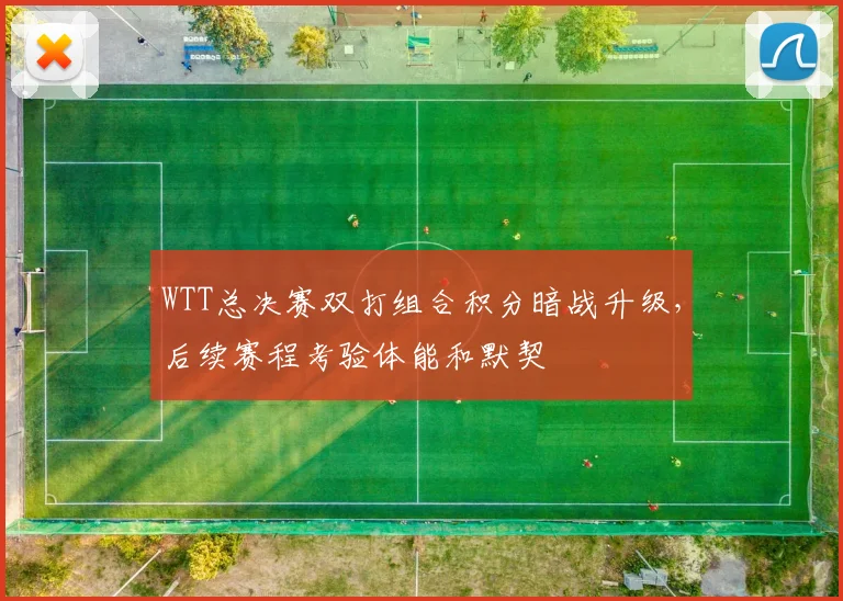 WTT总决赛双打组合积分暗战升级,后续赛程考验体能和默契 - 中国体彩网推荐